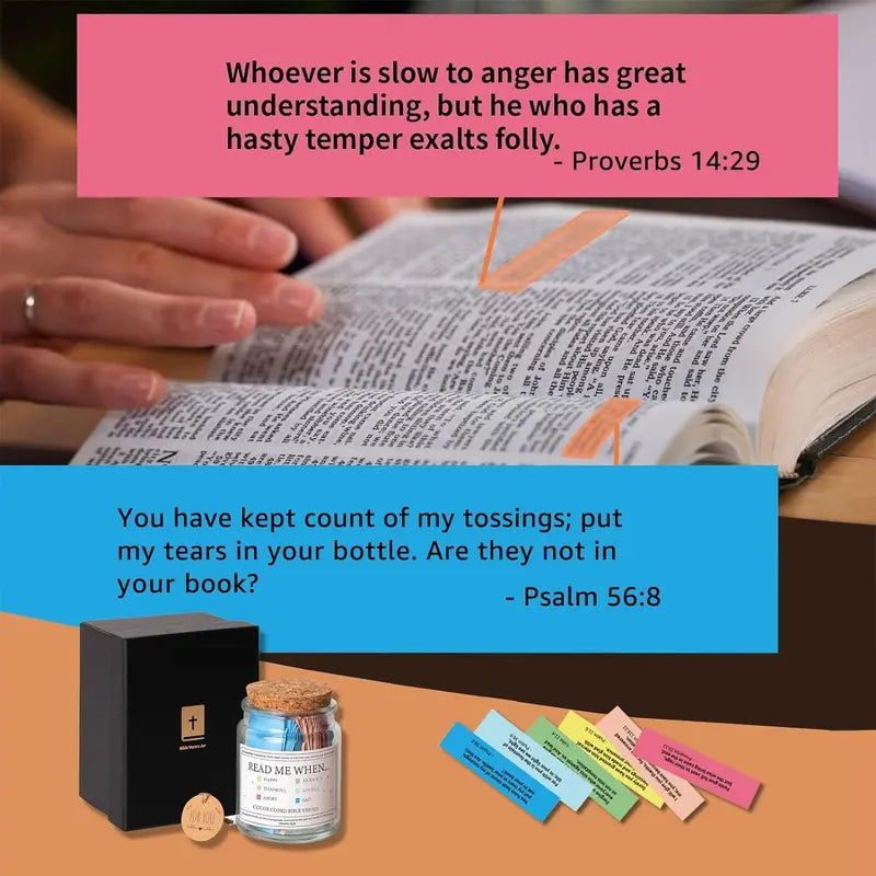 Color Coded Bible Verse Jar